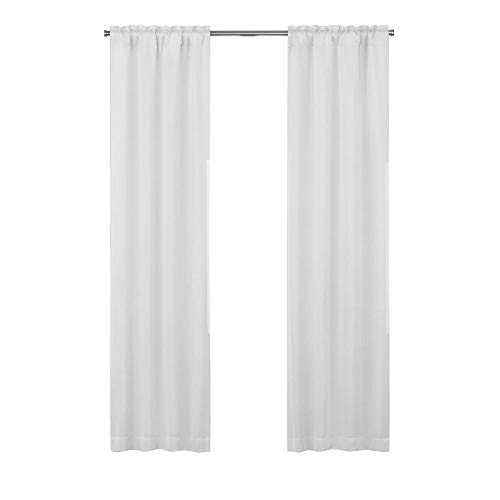 Solid Minimalist Blackout Thermal Liner Window Curtains Drapery 2-Panel 27"x60"