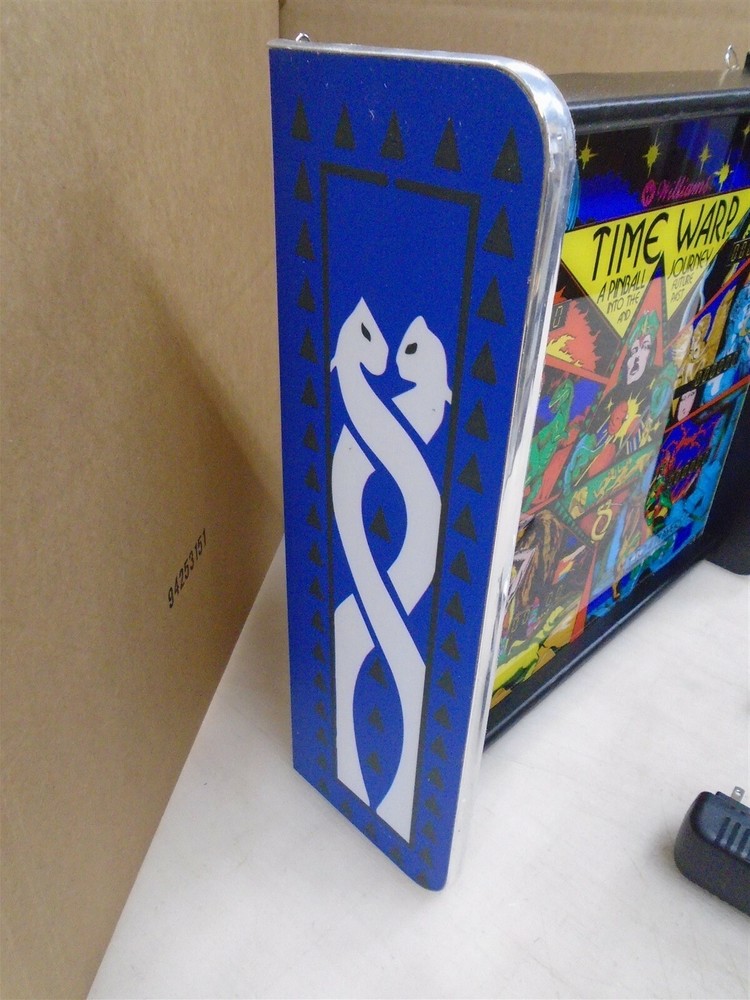 Williams Time Warp Pinball Head LED Display light box