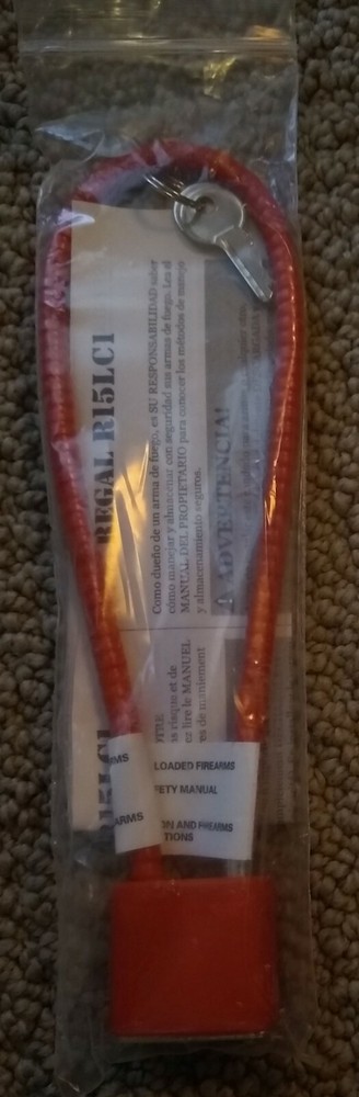 Cable Gun Pistol Lock w Keys in Package Quantity 3