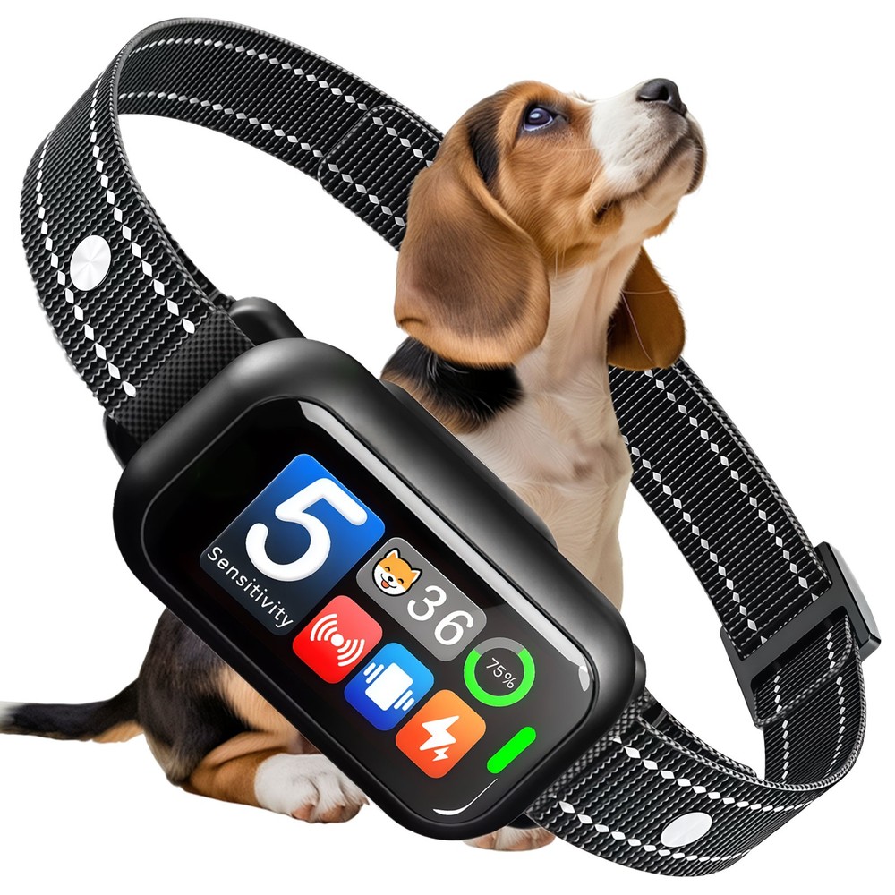 Automatic No Bark Dog Training Collar Waterproof Barking Terminator - BR01