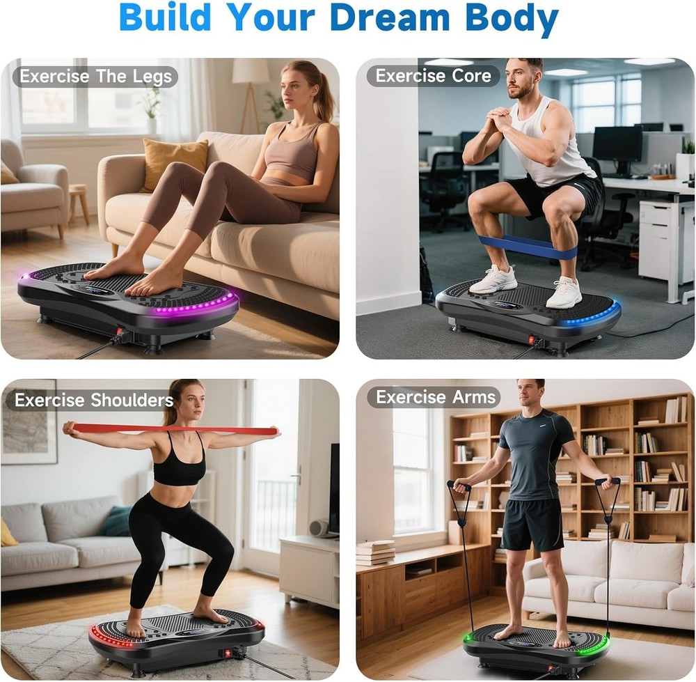 Vibration Platform for Weight Loss & Lymphatic Drainage