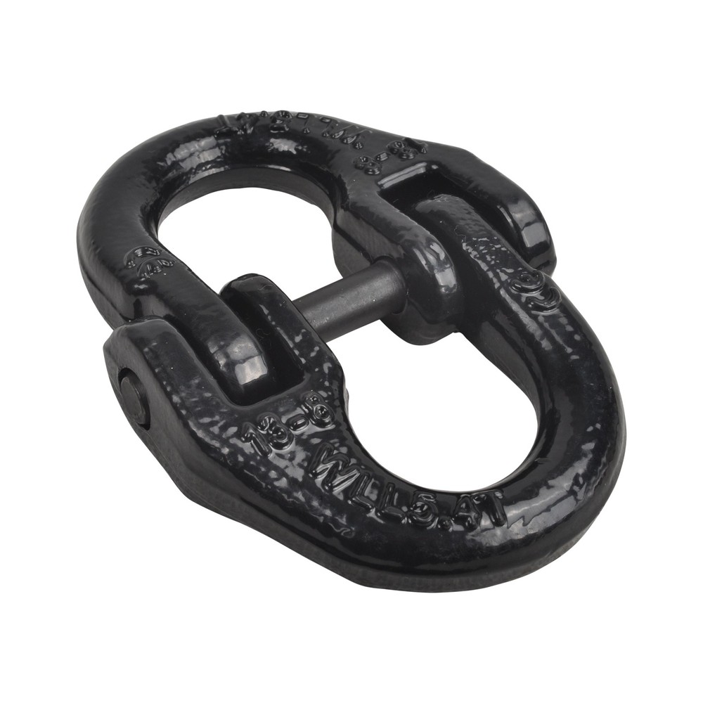 8x Chain Coupling Link 1/2" G80 Hammer Lock Connector 12000lbs Hammerlink Black