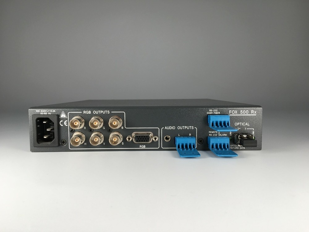Extron FOX 500 Rx Fiber Optic High Resolution Receiver *Tested Working*
