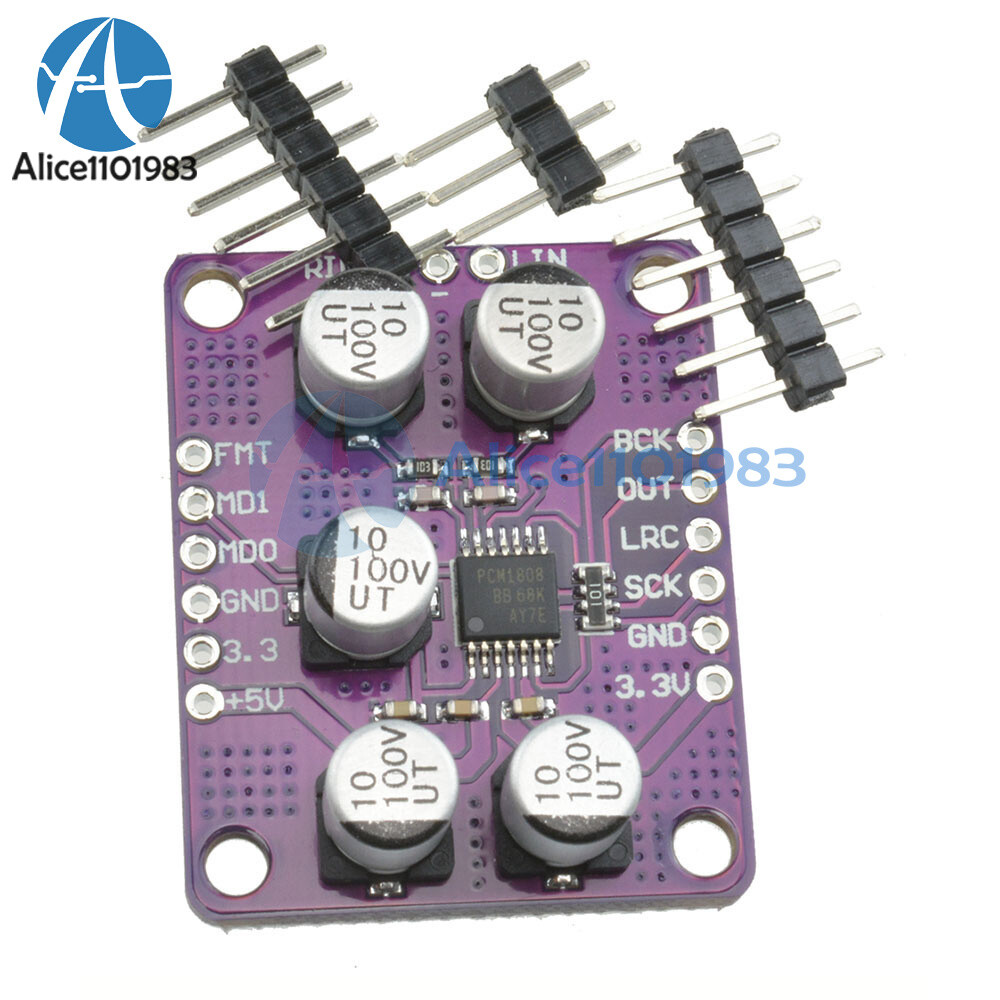 1-10PCS PCM1808 Audio Stereo ADC One-Ended Analog-Input Decoder 24bit Amplifier