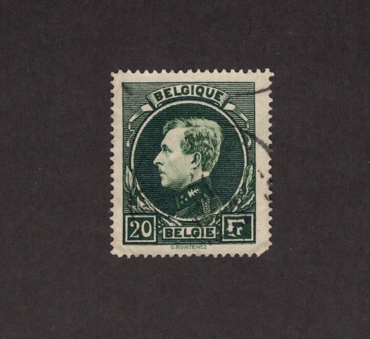 Belgium 213 - Single.  Used.  #02 BELG213