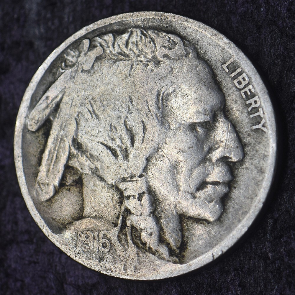 1916-P Buffalo Nickel 5C - COINGIANTS -