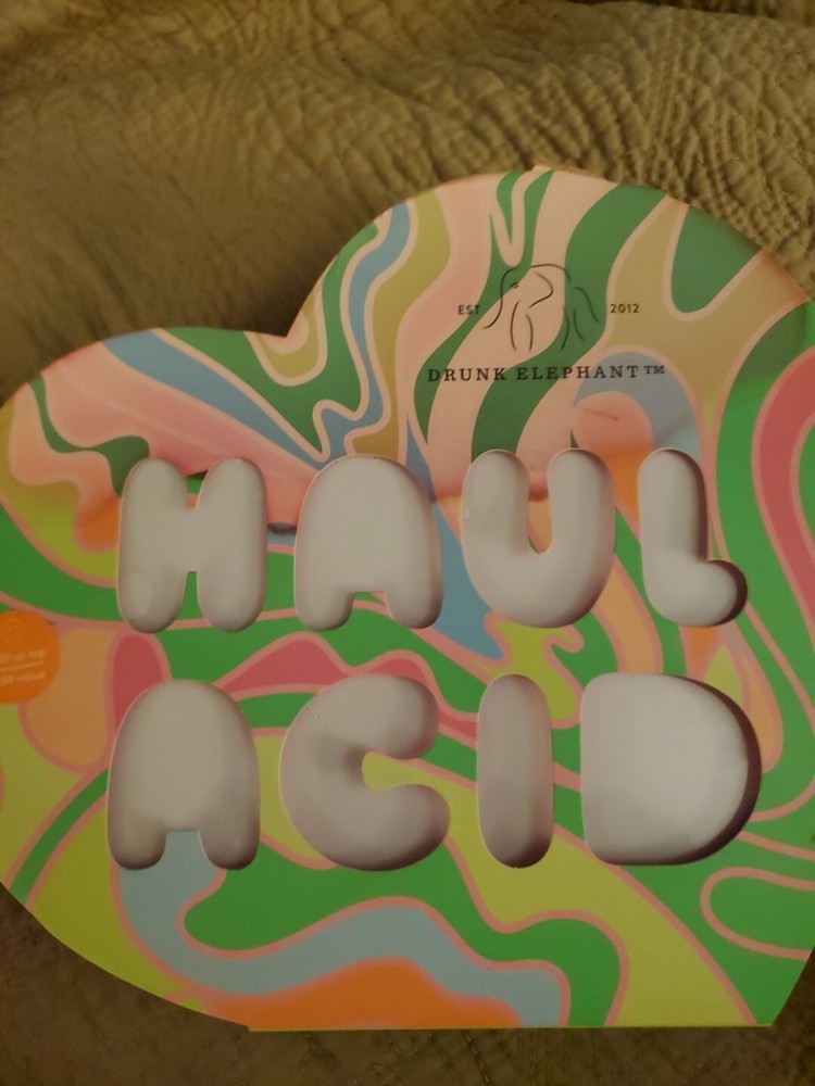 Drunk Elephant Haul Acid Kit Nib Read