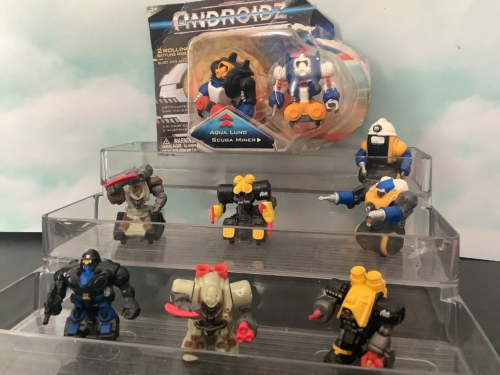 9 Andriodz Roller Robots by Toy Quest