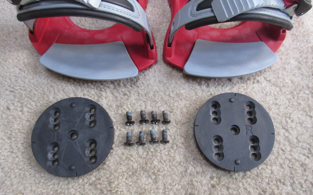 Vintage Division 23 Snowboard Bindings Size Medium