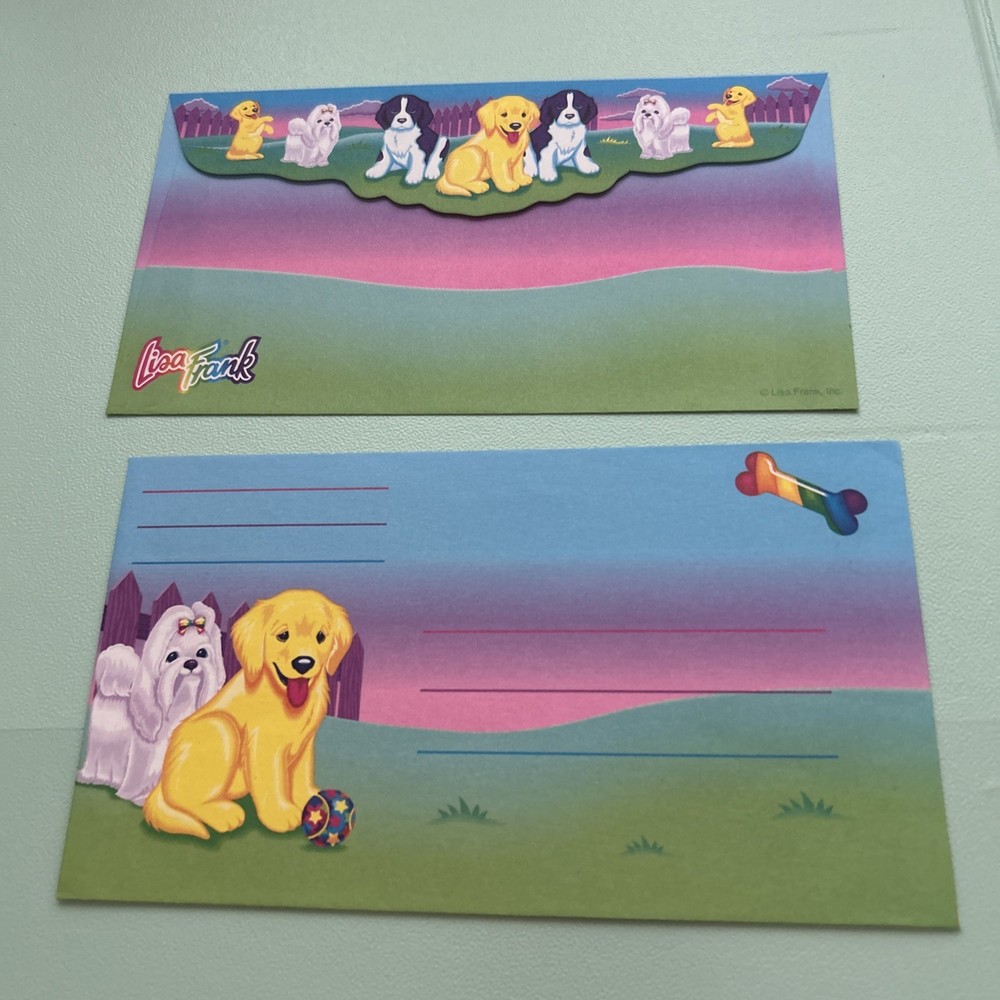 Vintage Lisa Frank Envelope