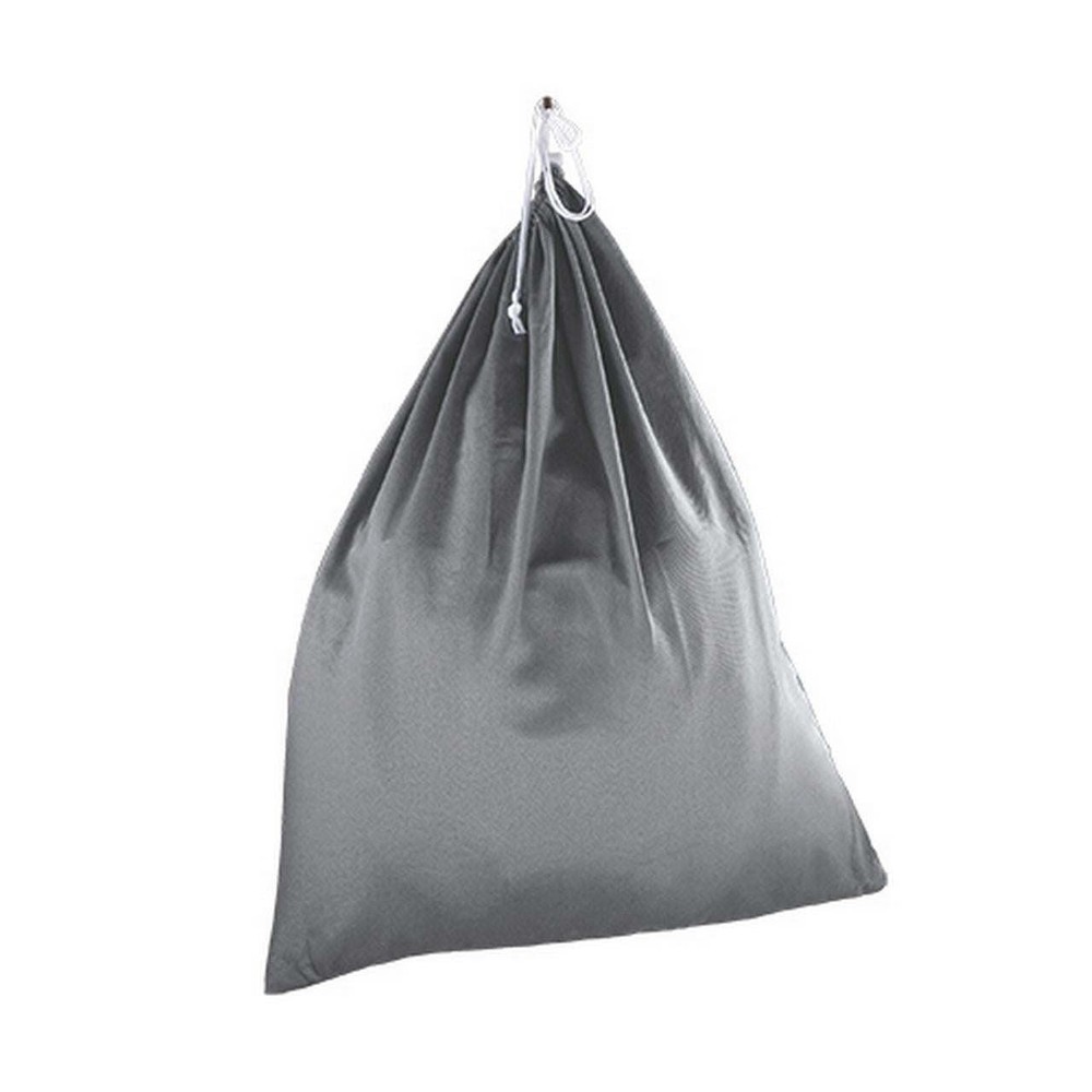 3-Pack Laundry Bag 28x36" Large Cotton Polyester Blend Gray Hamper Sack NEW