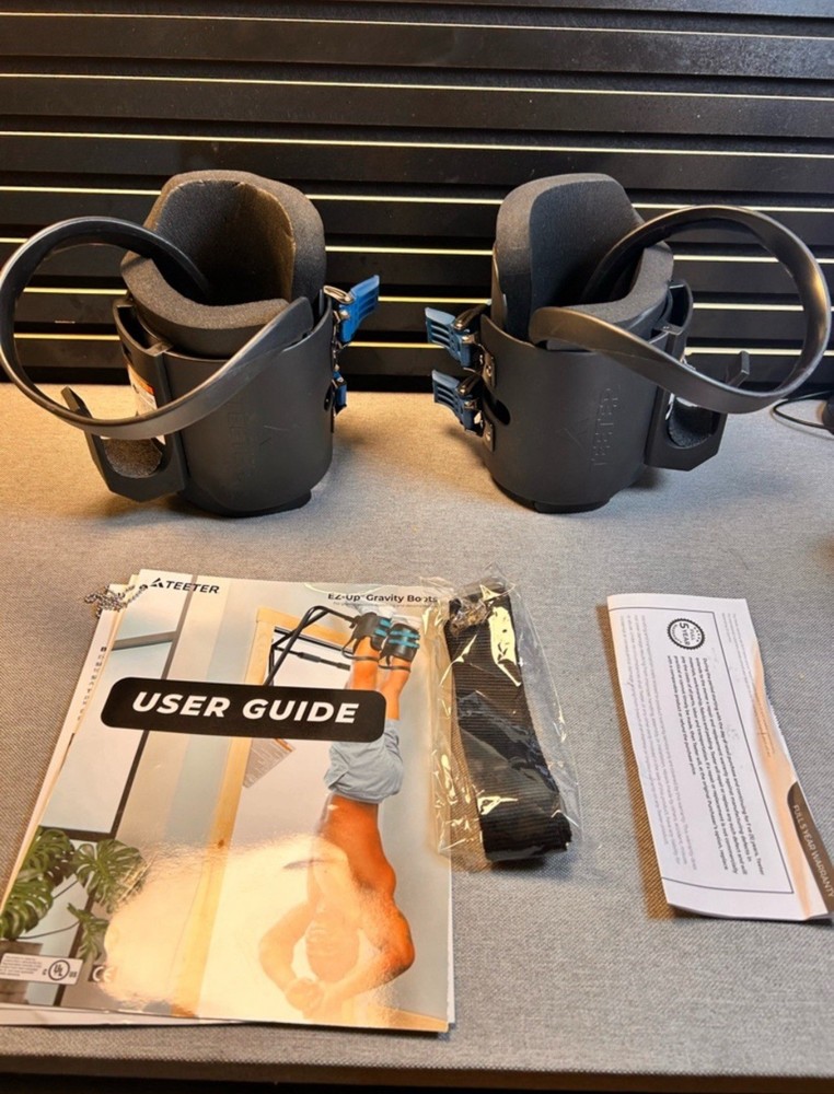 EZ-Up Gravity Boots for Inversion Decompression Stretching Back Pain Relief