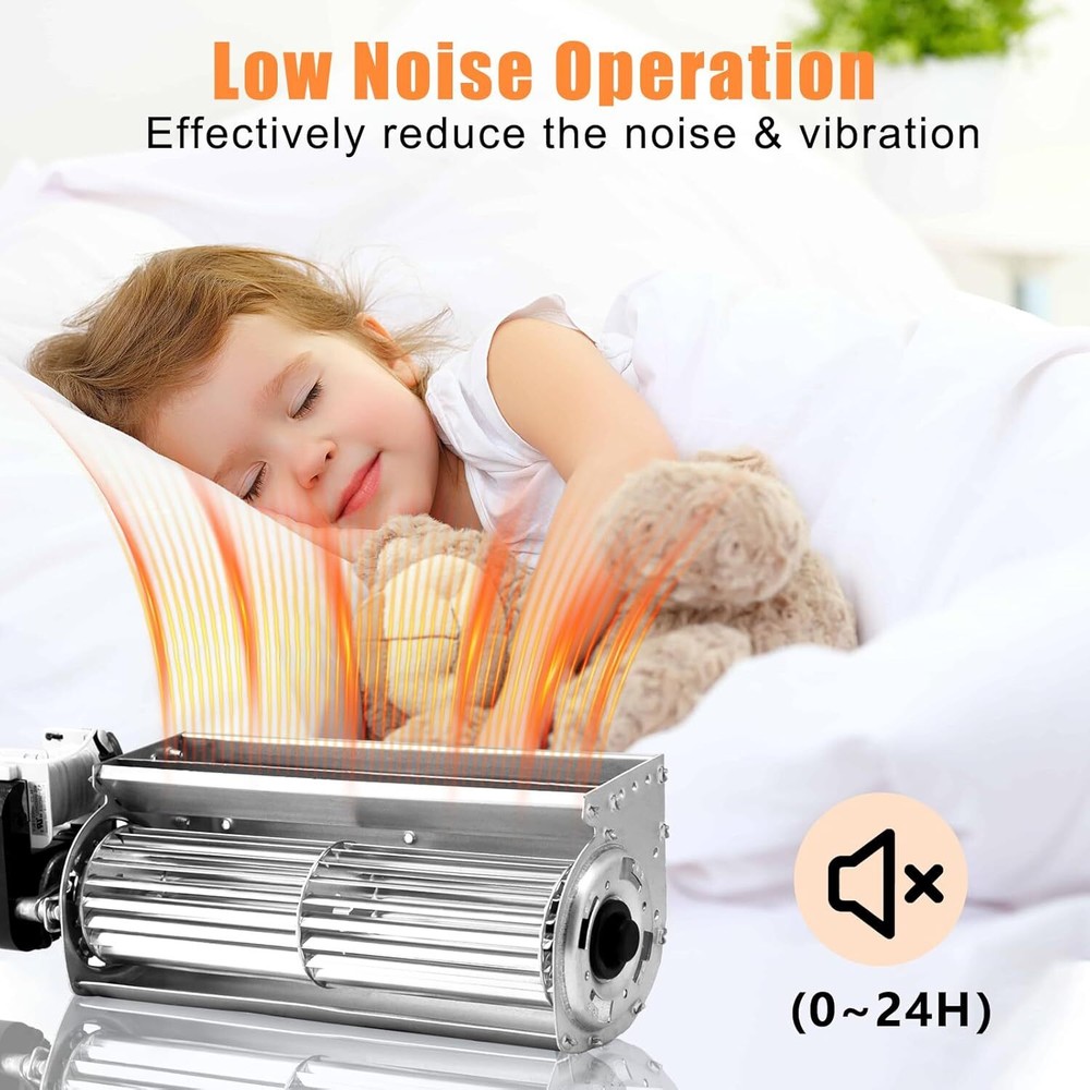Pleasant Hearth ZCB100 Circulating Blower for Zero Clearance Fireplace