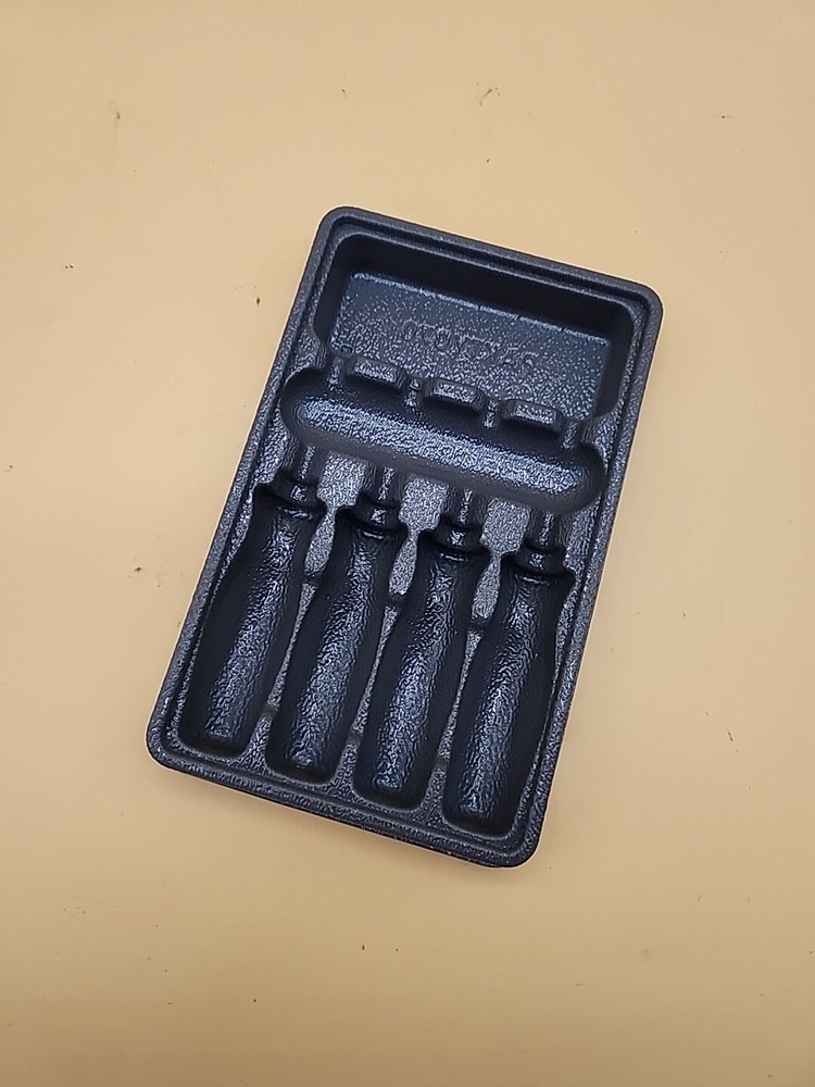 Snap-on Tools 4pc Mini Screwdriver / Pick Organizer PAKTY070. Tray Only USA