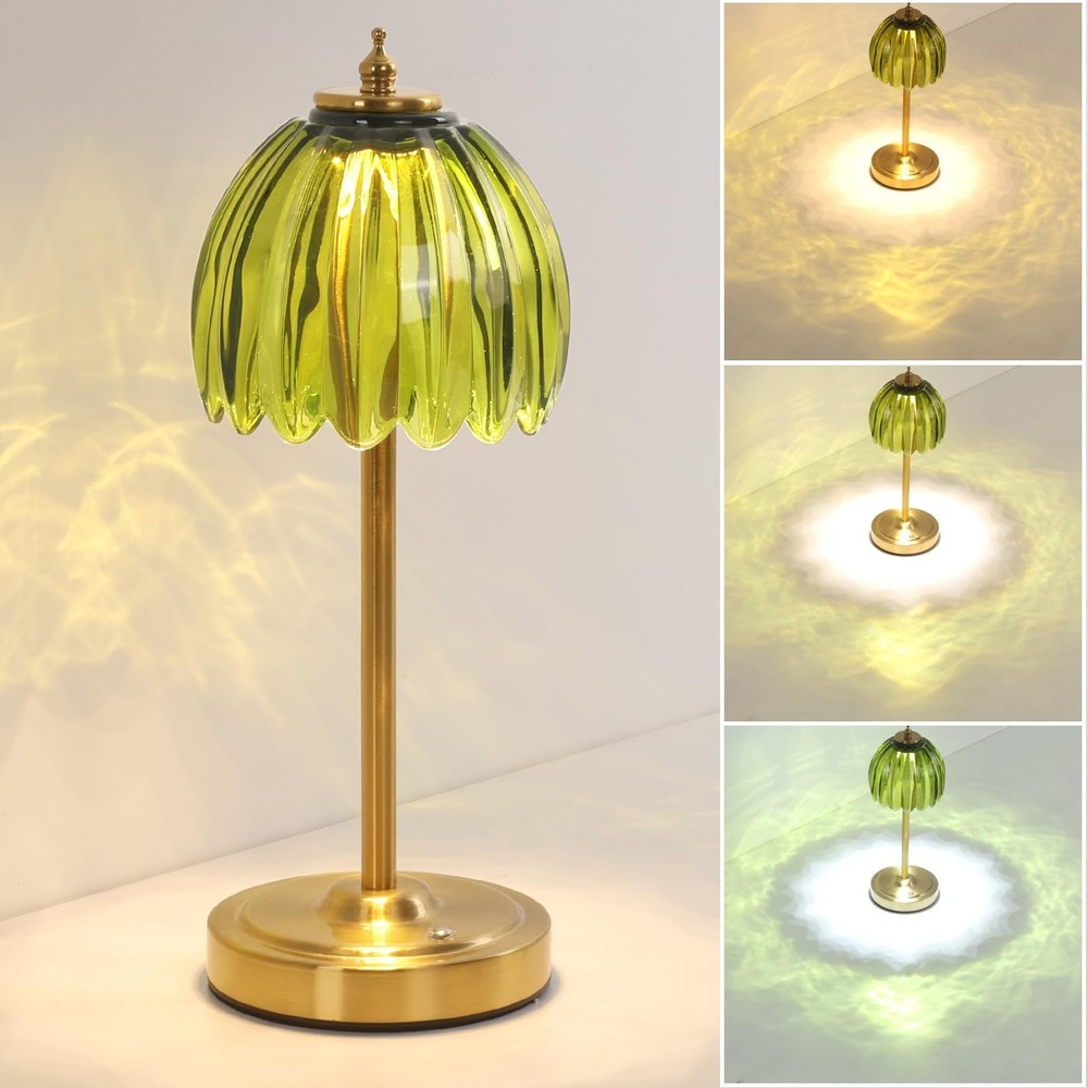 Cordless Small Table Lamp with 5000mAh Battery & Touch Control - 3 Adjustable...