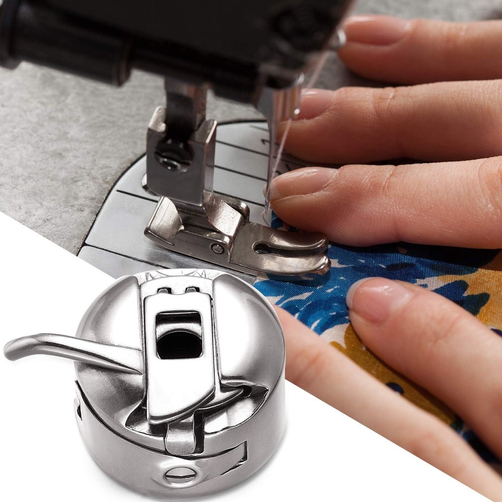 Replacement Bobbin Cases for Front-Loading Sewing Machines - Stainless Steel