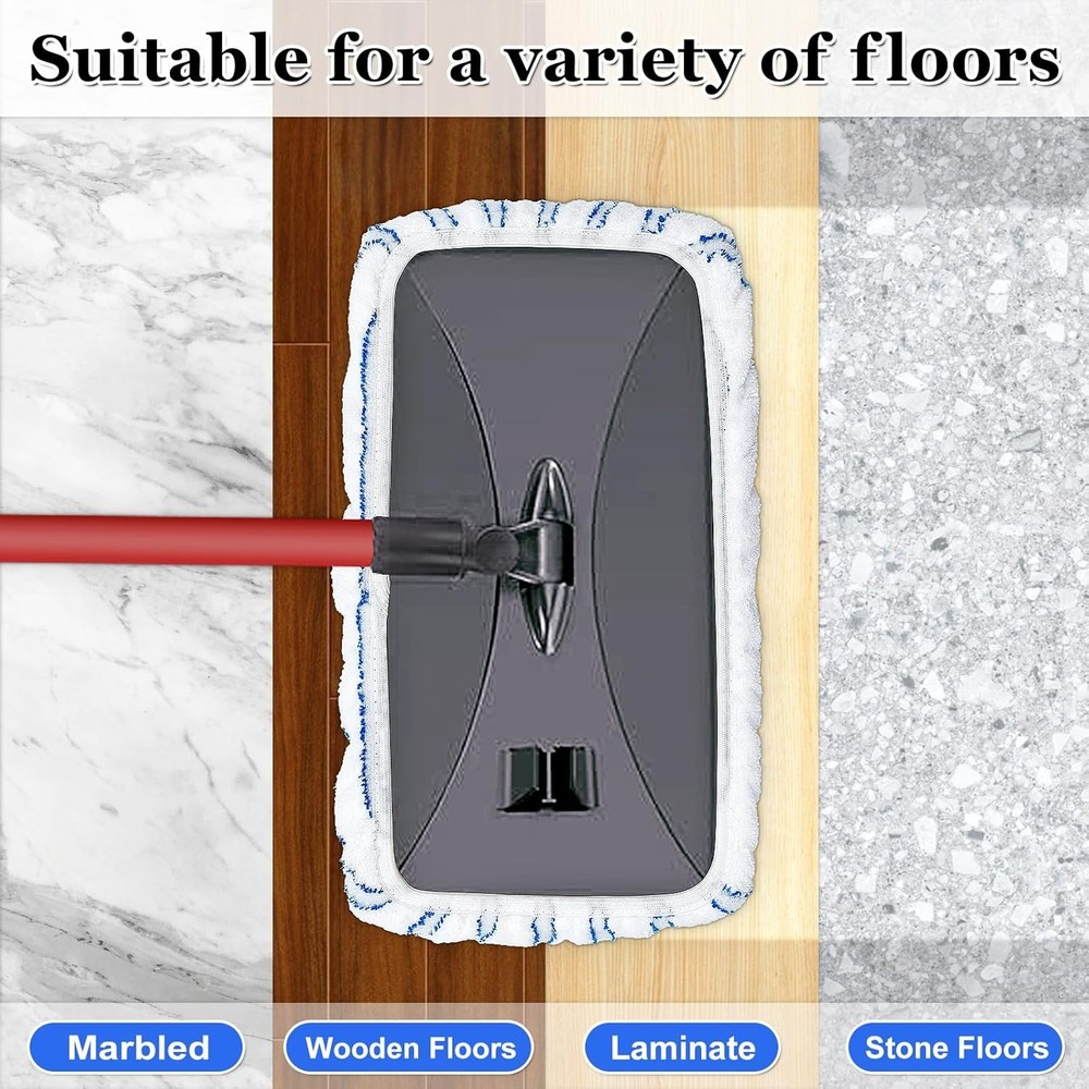 O-Cedar Hardwood Floor N More Mop Head Replacements Microfiber 3 Pack