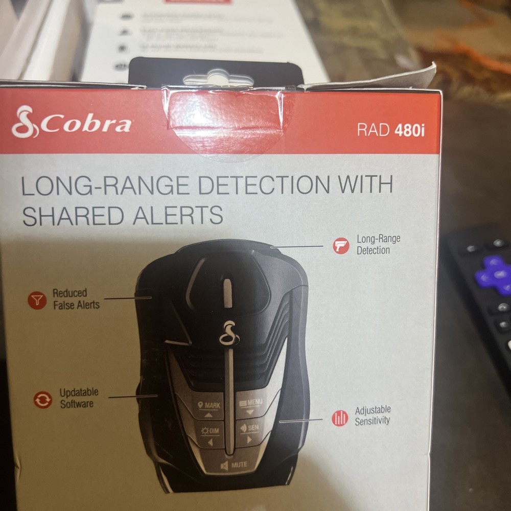 Cobra Electronics Rad 480i Radar/Laser Detector