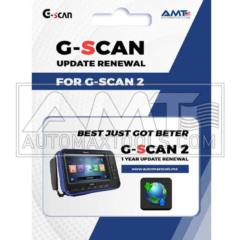 G-scan 2 – 1 Year Renewal Update