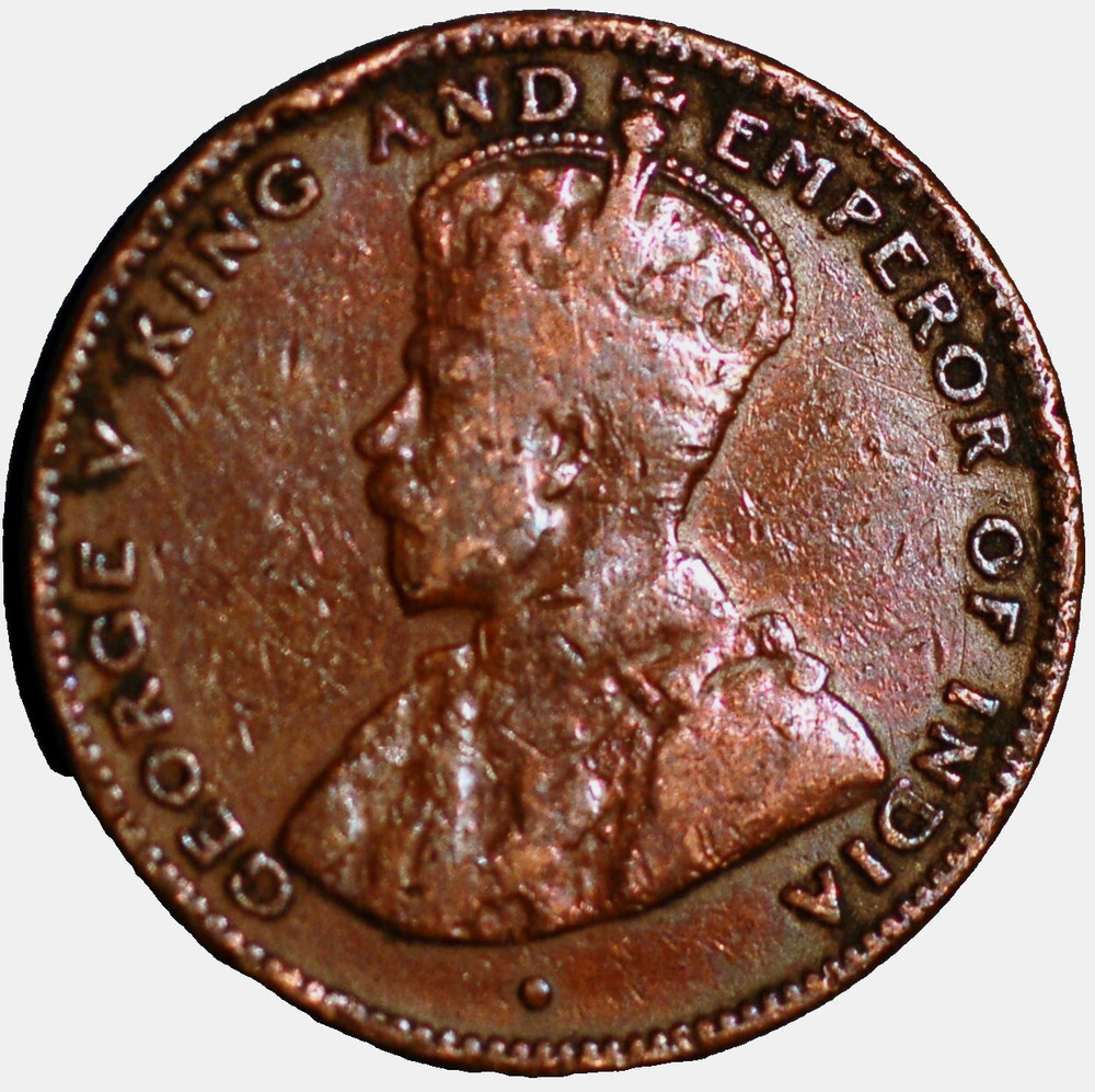 Straits Settlements 1/2 Cent 1916 KM# 28