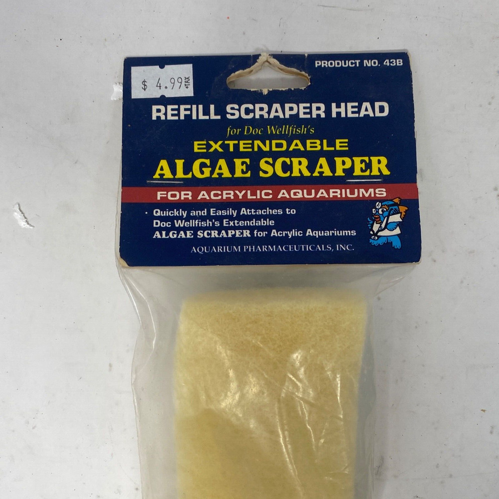 Refill Scraper Head for Doc Wellfish's Extendable Algae Scraper