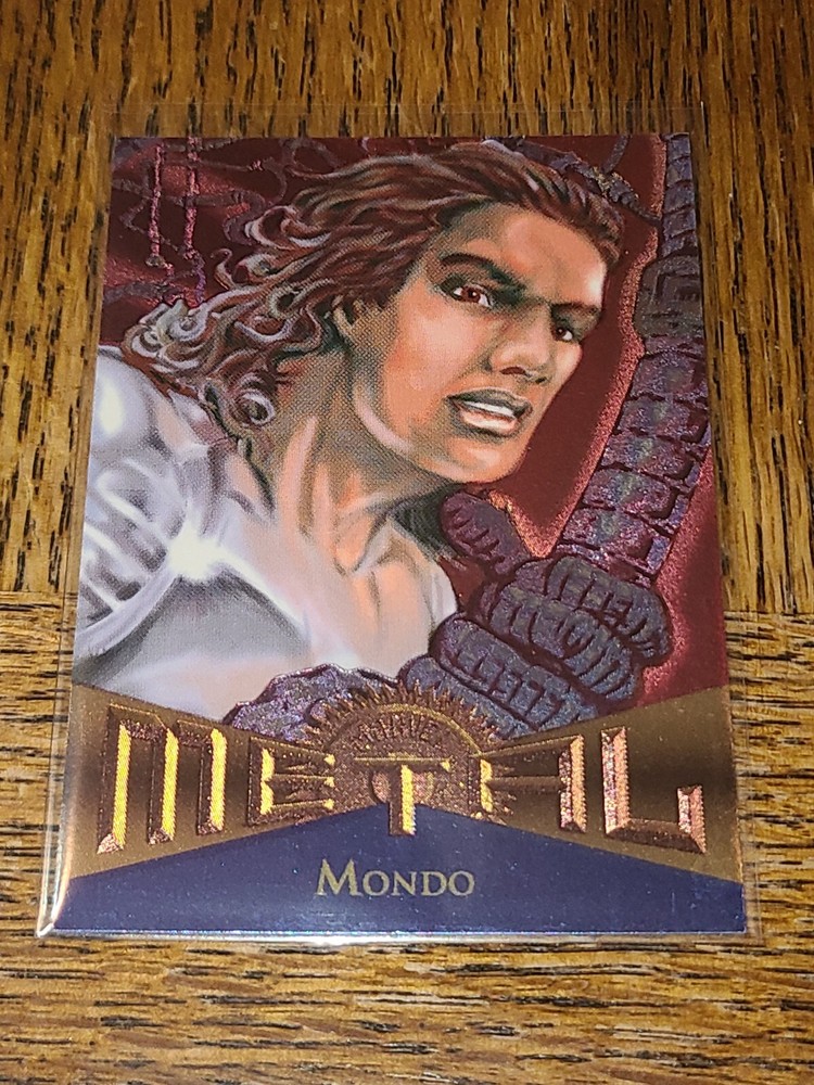 MARVEL COMICS MONDO 1995 FLEER METAL #105