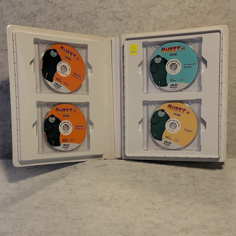 Early Advantage Muzzy Level II Spanish Language Course DVD Set