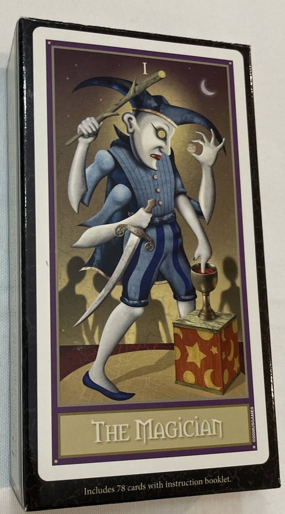 Deviant Moon Premier Edition Tarot Kit, Complete wth Deck, Book, Spread Sheet!