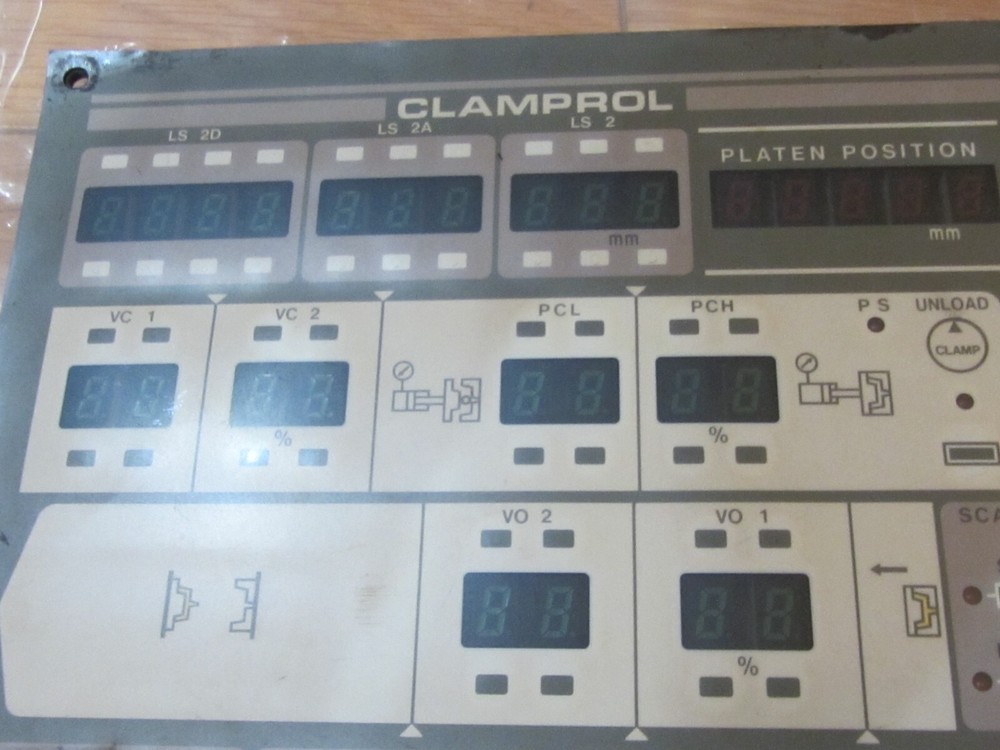 TOSHIBA V1P2A Operator Control Panel Injectvisor SI S1MMI(E)! MINT & COOL!