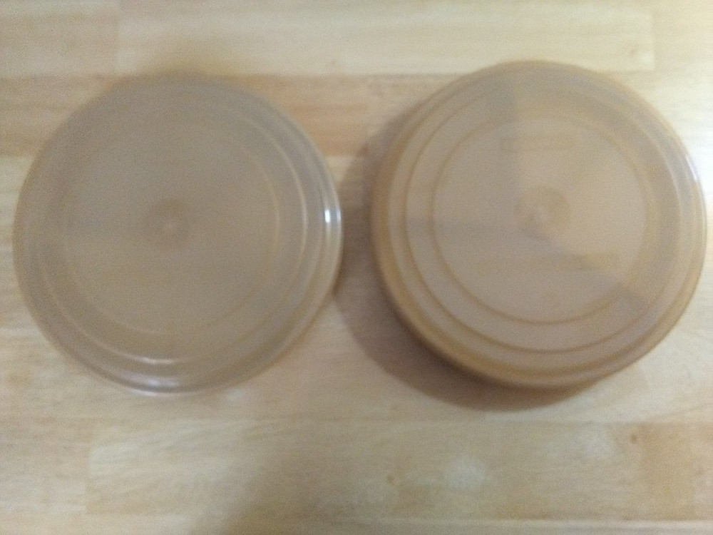 Littonware Microwave Divided Plates with Lids