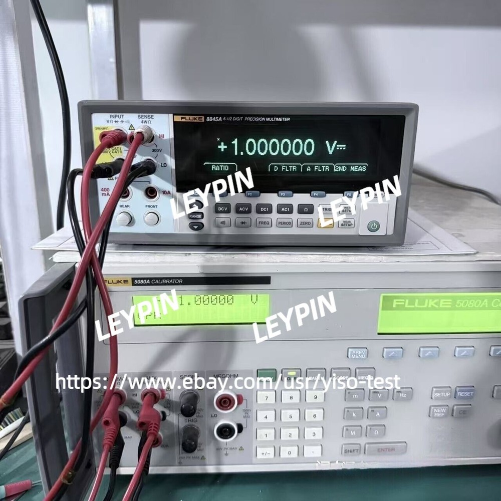 1PC Fluke 8845A Digital Multimeter 6.5 Digit Precision Multimeter /Good function