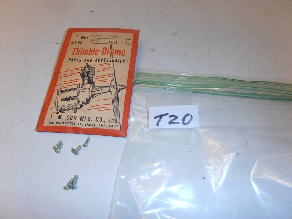 Cox Set of Screws #5416