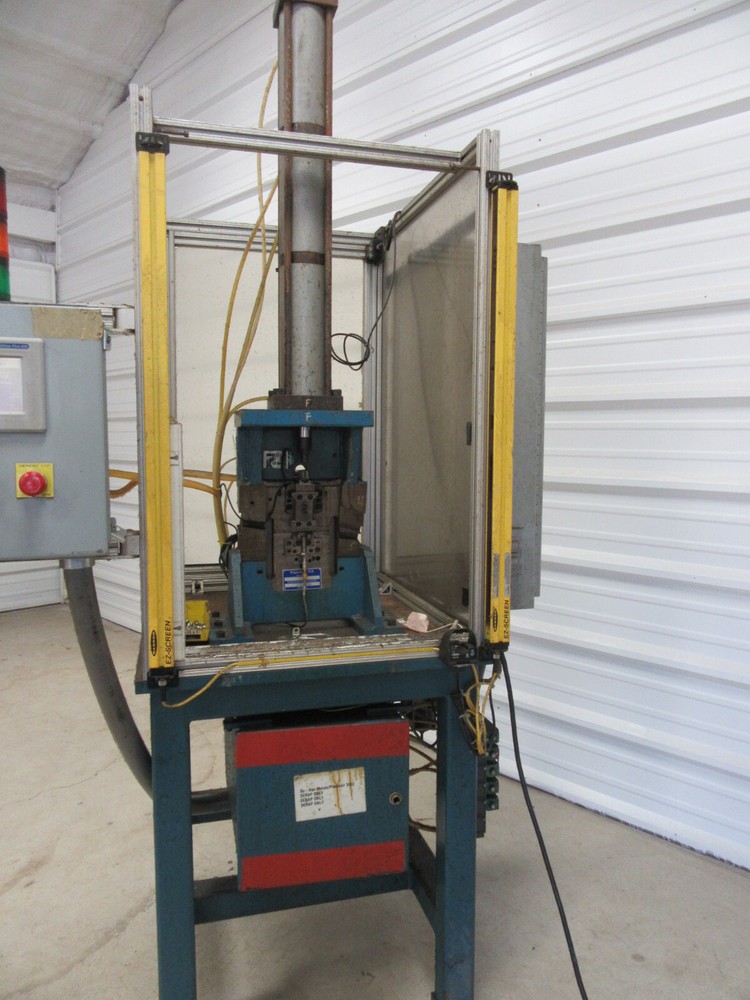 Puritan Pneumatic Press Stake Nut Assembly Machine Allen Bradley Panelview 600