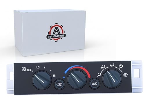 AC Heater Climate Control Module for Chevy, Without Rear Defogger Button