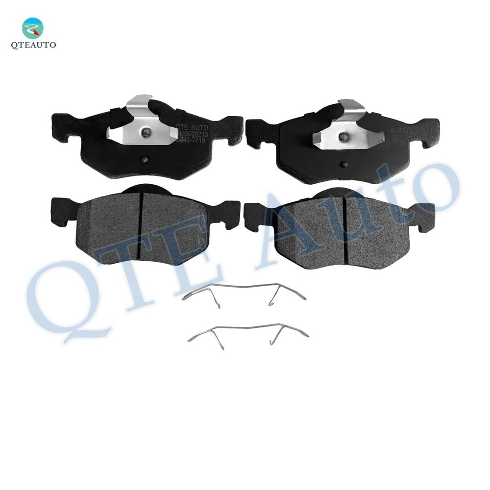Front Ceramic Brake Pad Kit For 2001-2007 Ford Escape