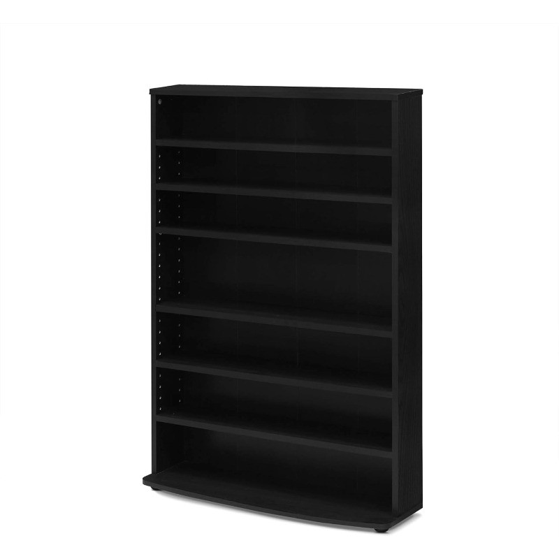 6-Tier Multimedia Storage Tower, Espresso