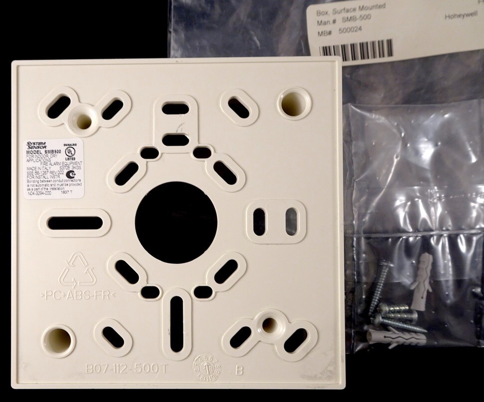 Honeywell System Sensor SMB-500 Surface Mount Box, NEW