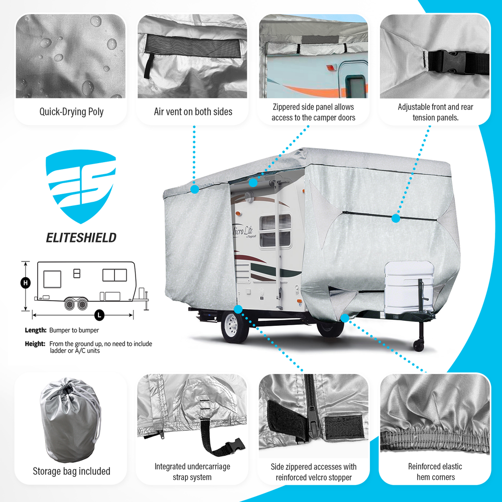 ShieldAll™ Coachman Clipper 17BH Camper Trailer Traveler Storage Cover