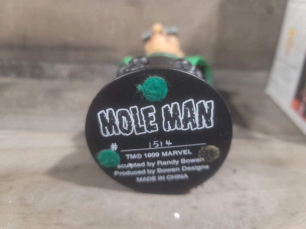 Marvel Bowen Mole Man #1514/??? Misprint