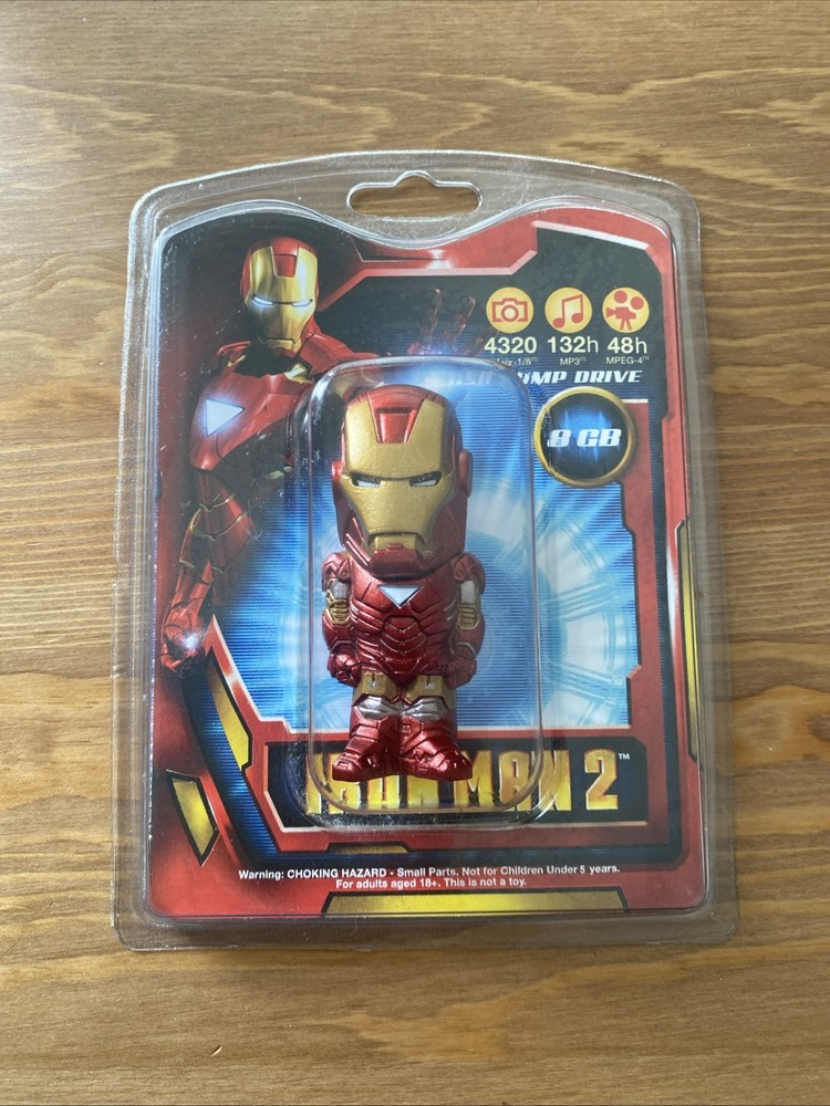 Marvel Iron Man 2 8GB USB Jump Drive Tyme Machine