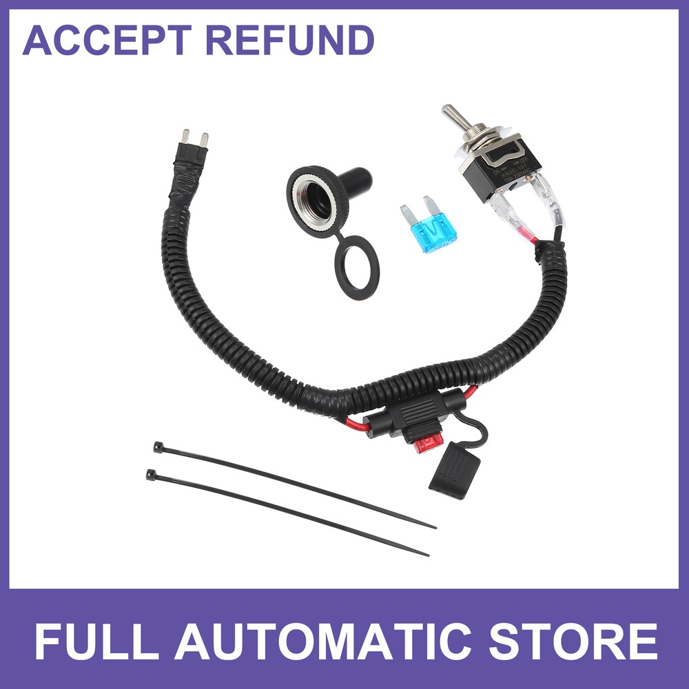 ONE 37.5cm 14.76" Fuse Bypass Switch Universal