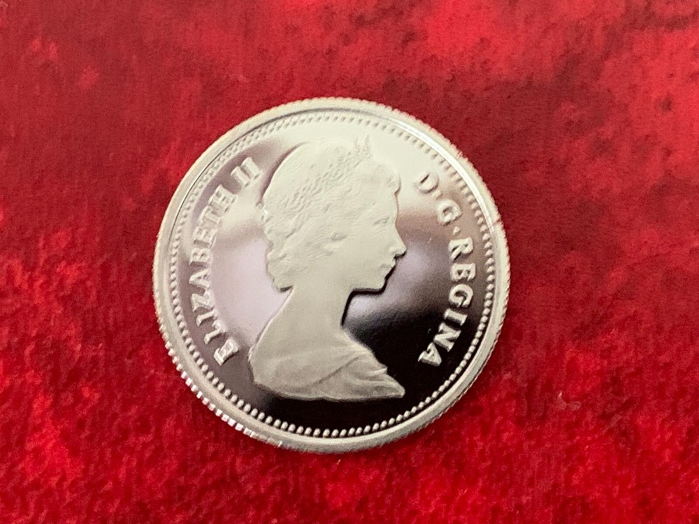 Canada 25 Cent 1985 Proof Coin-Uncirculated