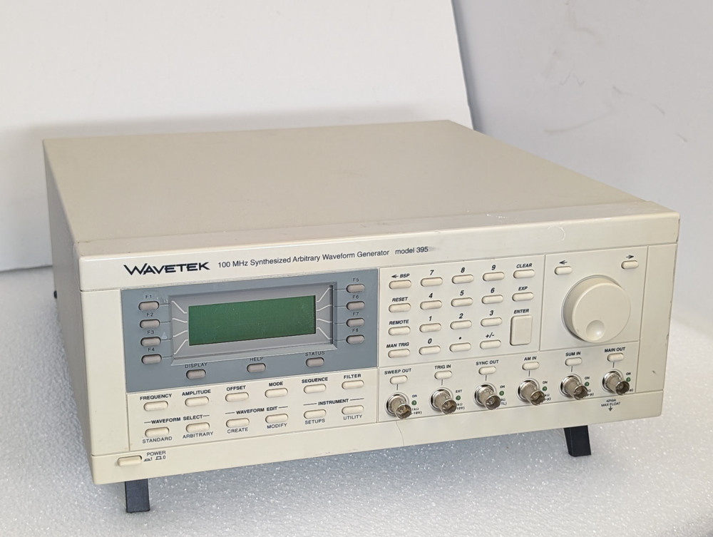 WAVETEK MODEL 395 100 MHz Synthesized Arbitrary Waveform Generator