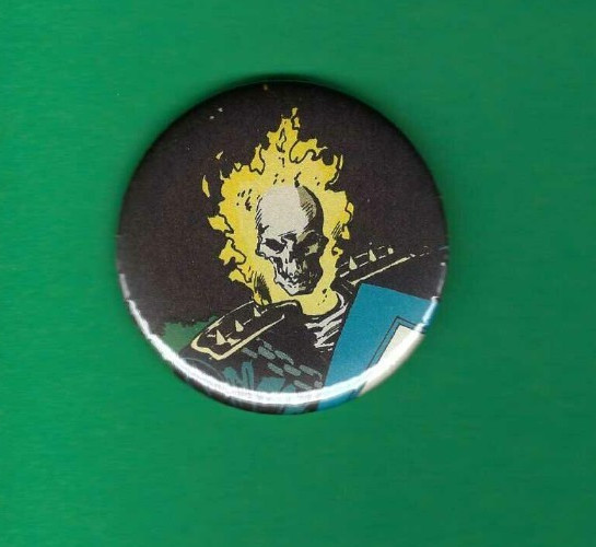 GHOST RIDER Marvel Comics 2" Comic Book Pin Back Button