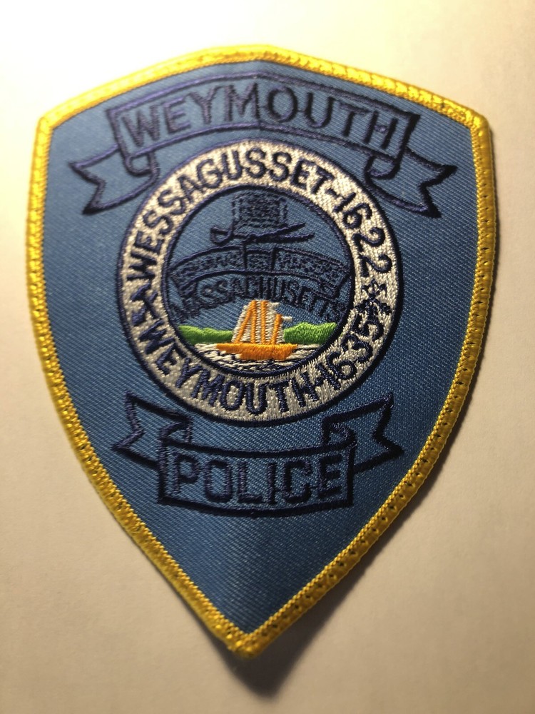 Weymouth Massachusetts Police Patch
