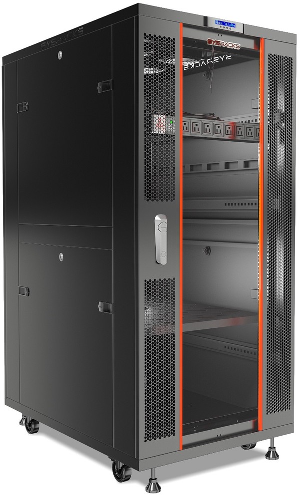 Sysracks 32U 32'' Deep IT Network Data Server Rack Cabinet