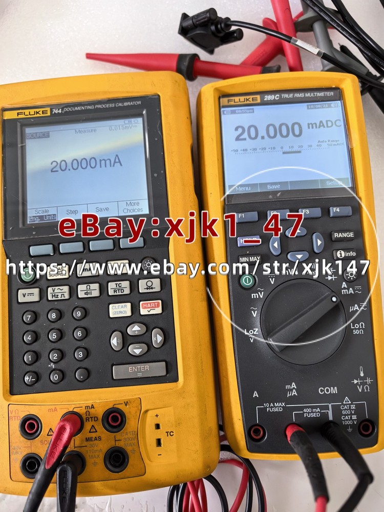 Fluke 744 Record multi-function process calibrator