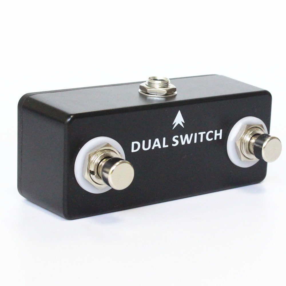 DUAL SWITCH Guitar Effect Pedal Dual Footswitch Foot Switch PURE BUFFER