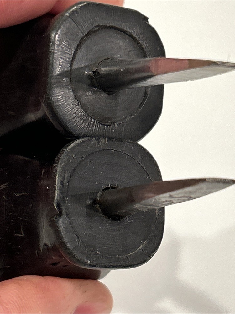 Snap On Tool SDD1 2 Stubby Black Screwdrivers Plastic Handle