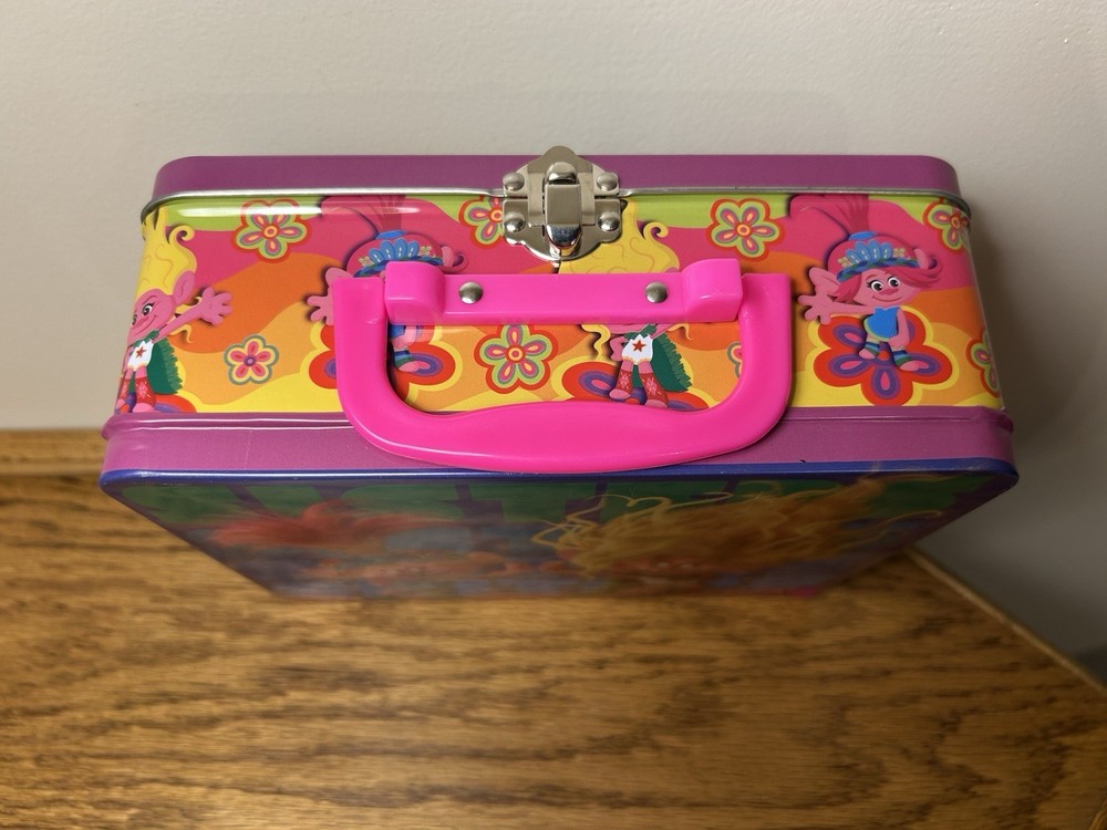 Dream Works Trolls Metal Lunch Box